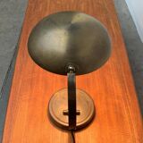 Mid-Century German Brass Table Lamp by Gecos Cosack