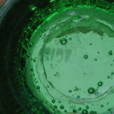 5 vintage bubble glass cups from Biot