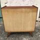 Commode vintage scandinave, pieds compas