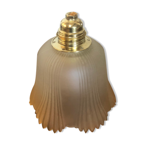Baladeuse vintage tulipe verre