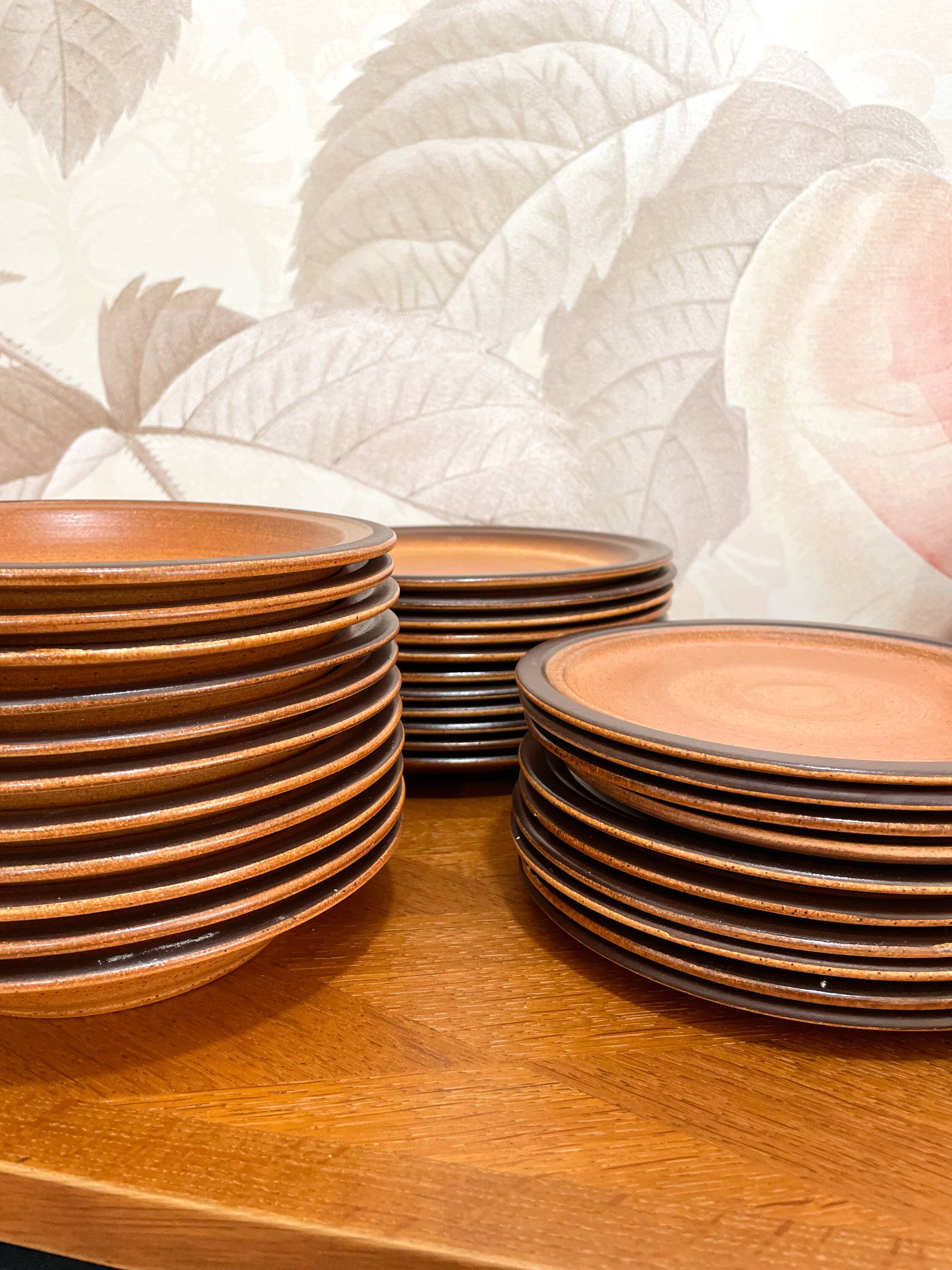 Stoneware service - St Amand earthenware - Meylan model