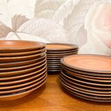 Stoneware service - St Amand earthenware - Meylan model