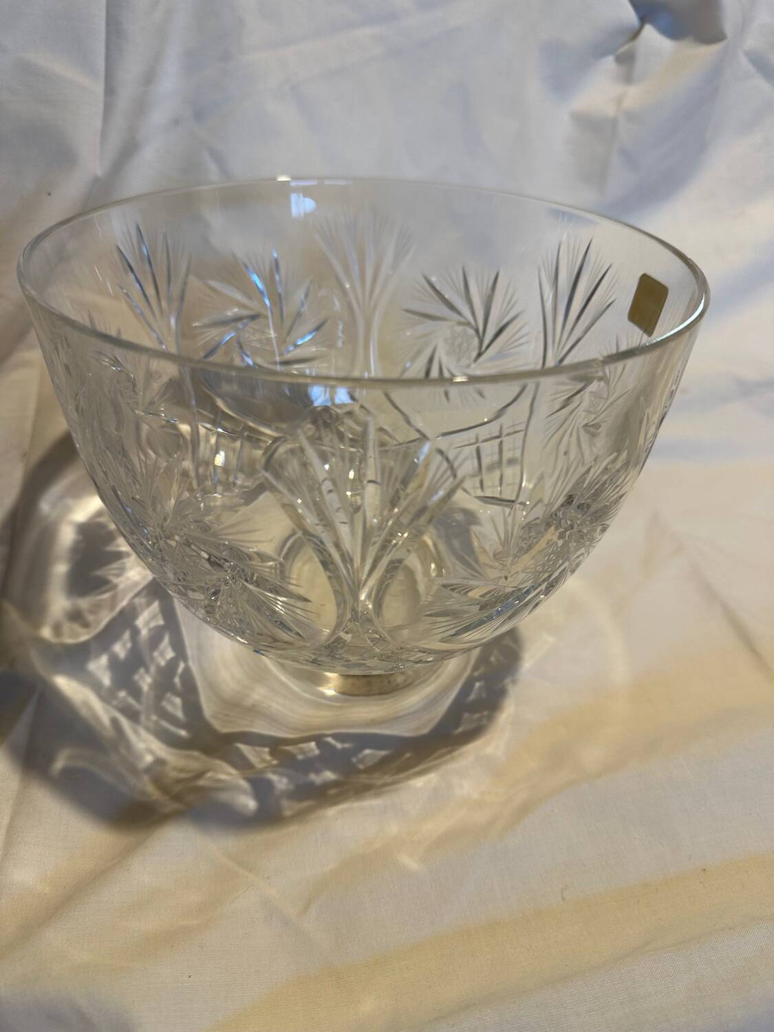 Coupe en cristal