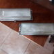 Paire appliques rectangle industrielle