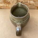 Ancien pichet v. benaix gres marron beige vintage