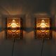 Vintage Swedish Wall Sconces, Set of 2