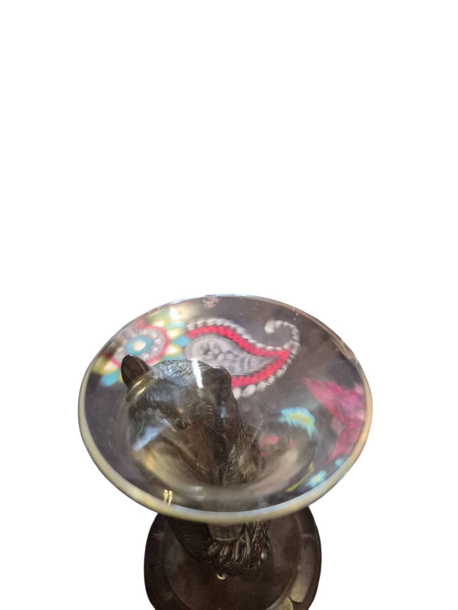 black forest single flower vase