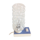 Bubbled glass bedside lamp by Helena Tynell 60/70