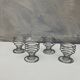4 vintage stainless steel spiral egg cups from 1970