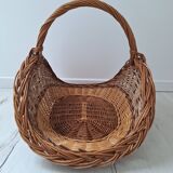 Vintage log basket