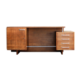 Large Freestanding Functionalist Desk, Jiri Kroha, 1930s