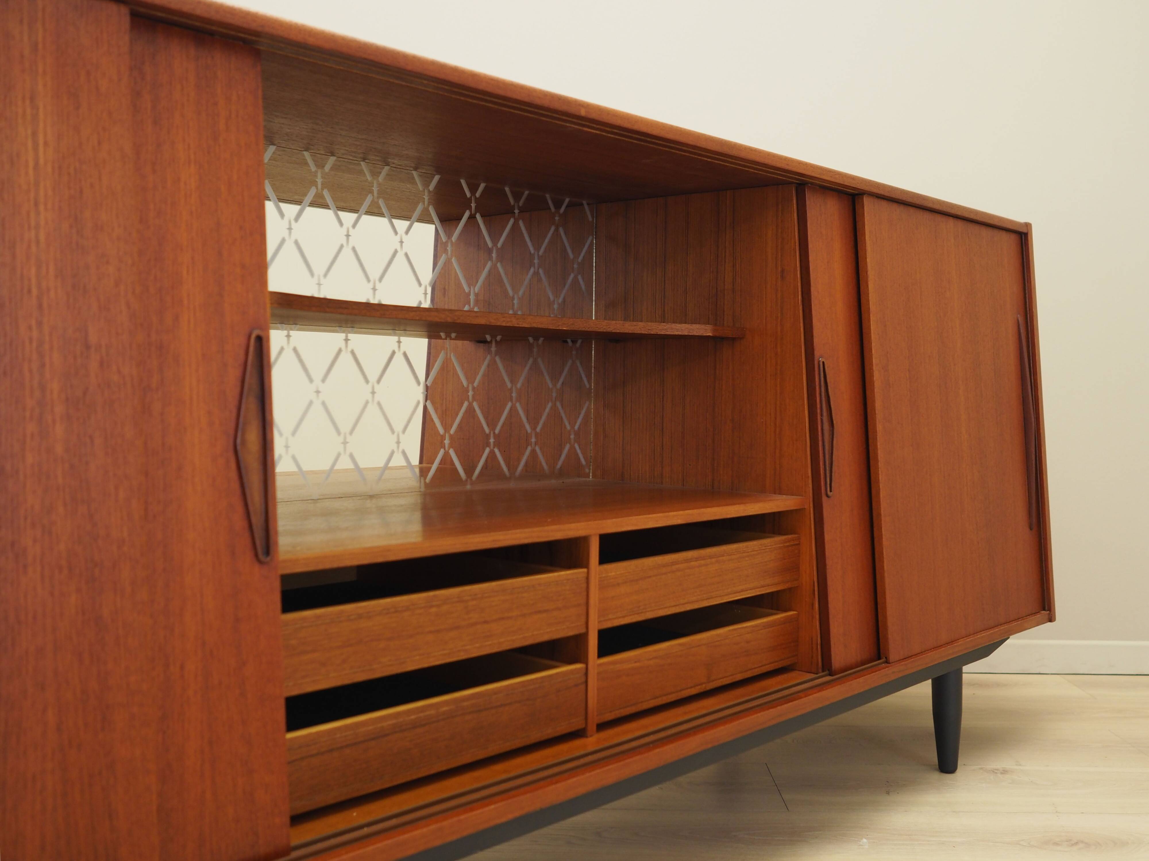 Teak sideboard, Danish design, 1970s, production: Denmark