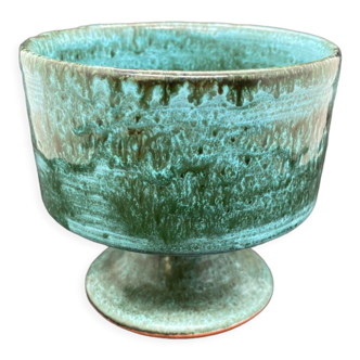 Glazed ceramic cup
