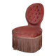 Pink toad armchair