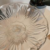 Chiseled glass cup