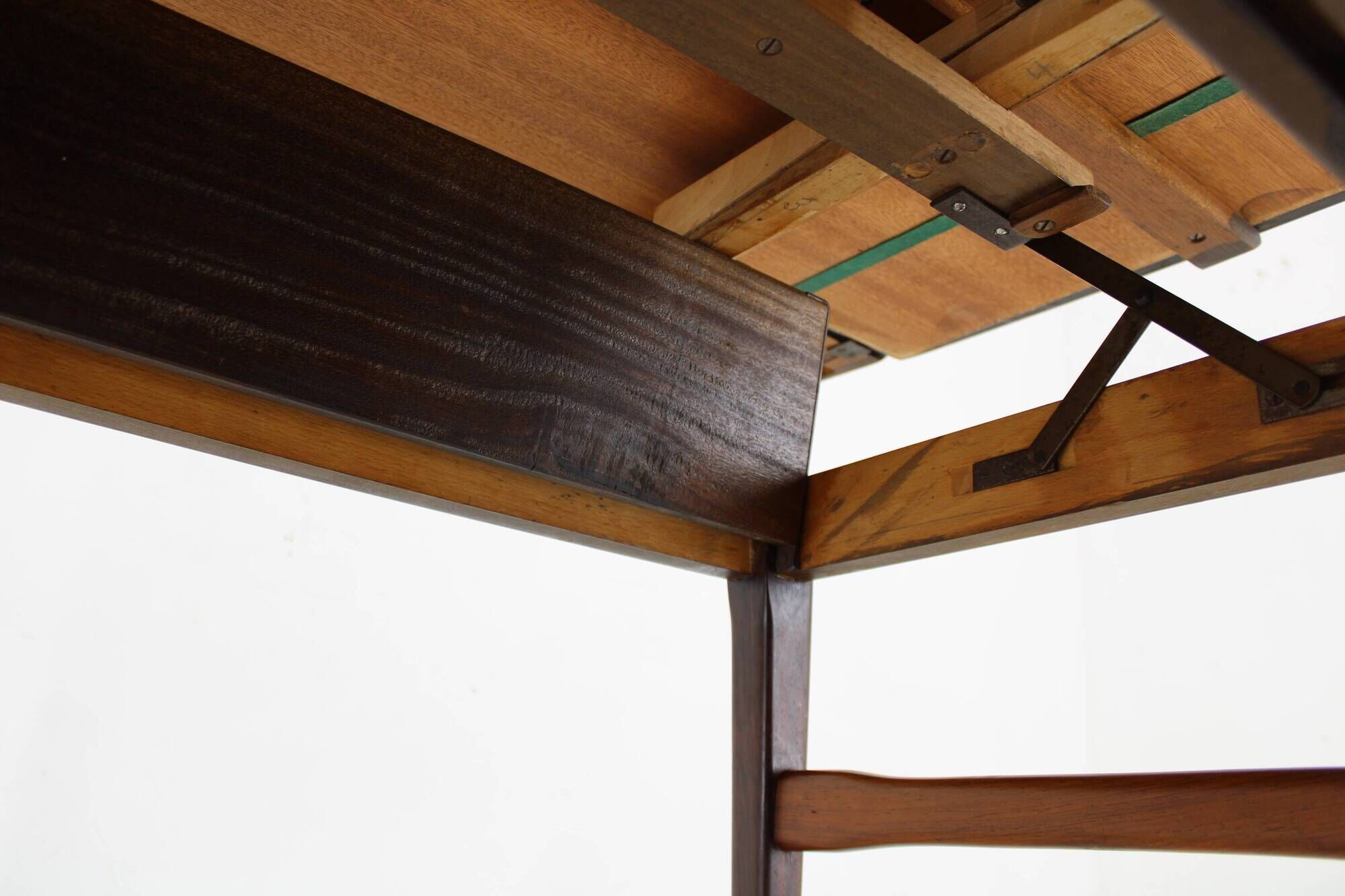 1960s Danish Adjustable Coffee Table