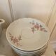 Tea service "Pink flowers" Bavarian porcelain