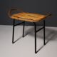 Tabouret en rotin du milieu du siècle par alan fuchs, uluv, années 1960, tchécoslovaquie
