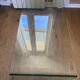 Habitat Gala tempered glass coffee table