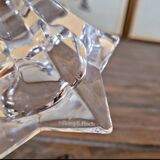 Villeroy & Boch crystal candlestick, star-shaped, for 2 candles