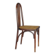 Bistro chair with curved wood by Wojciechow No. 644, not Thonet.