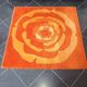 Tapis vintage 1970 Space Age