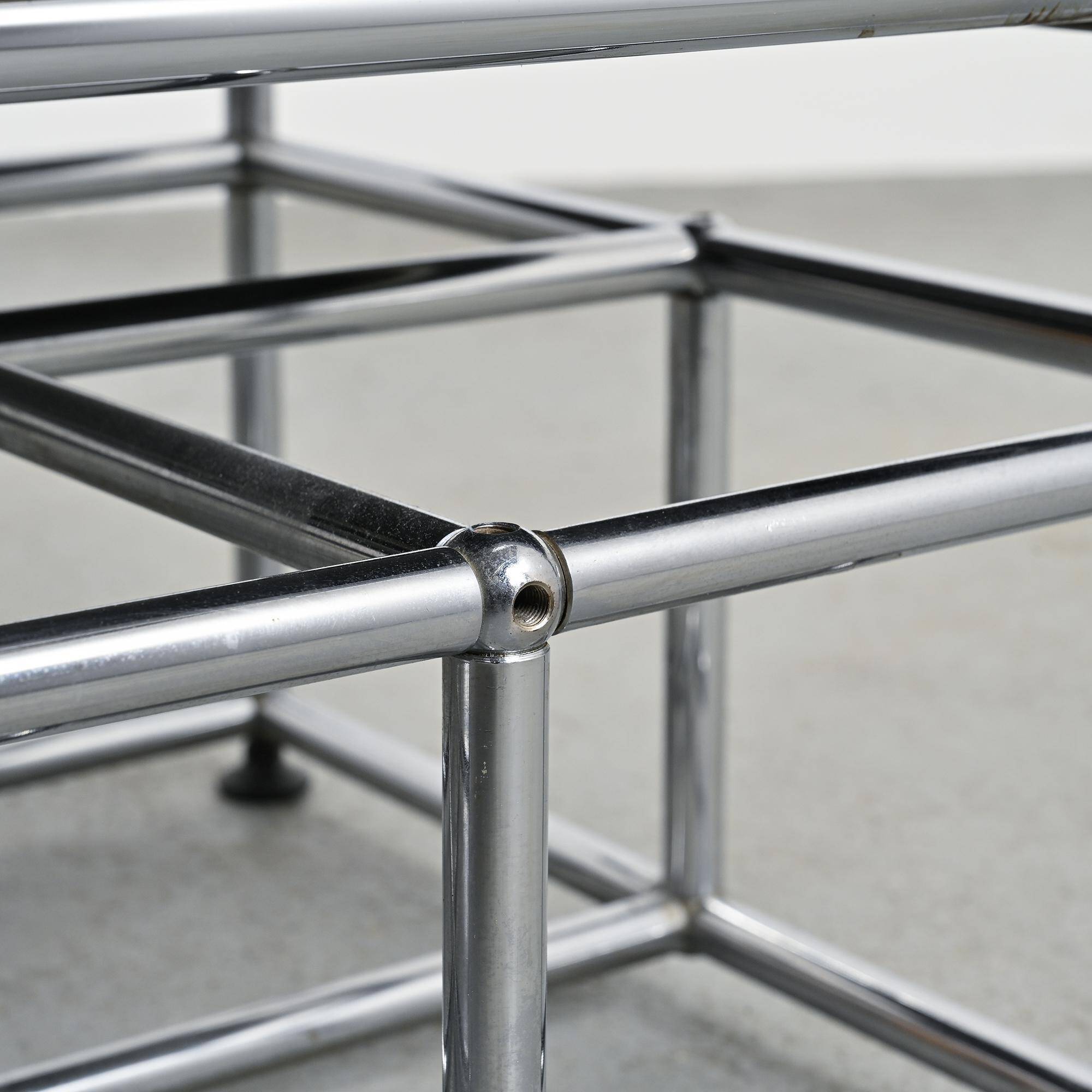 USM Haller coffee table, Switzerland, around 1970