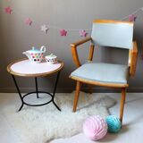 Table ronde vintage