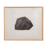 Original lithographs of 1981 "Raoul ubac - silex I Silex", signed