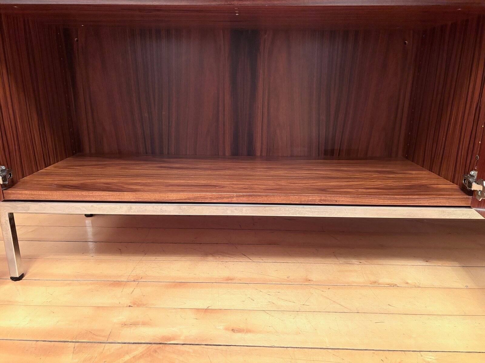 Walnut veneer sideboard, Germany, 1970s