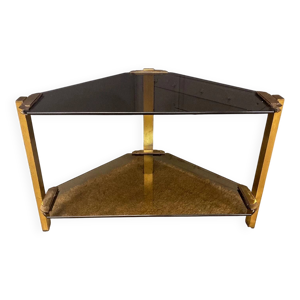 Table d'appoint vintage - hollywood regency