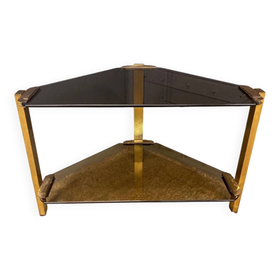 Table d'appoint vintage Hollywood Regency