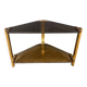Table d'appoint vintage Hollywood Regency