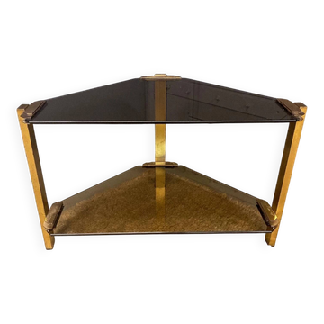 Table d'appoint vintage Hollywood Regency