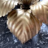 Wall light golden flower