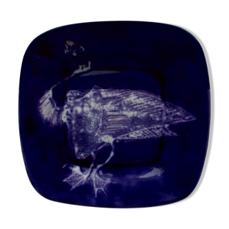 Henri Plisson 1908-2002 signed ceramic