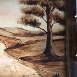 Service tray signed Luc Gérard-Elgé