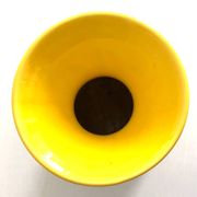 Yellow Ceramic Vase