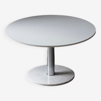 Table à manger ronde par Alfred Hendrickx pour Belform, Belgique Années 1960