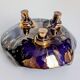 Tripod Ashtray Dish in Ceramic - Alcy Paris - Lustrous Enamel and Gold