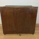 2-door woven rattan dresser, 70s