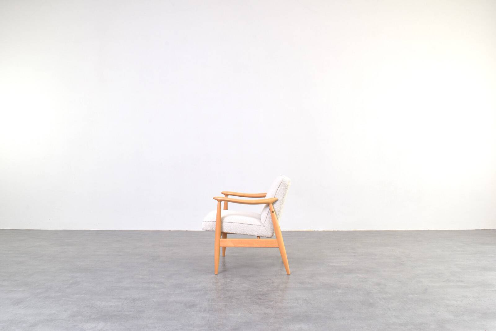 Mid-Century lounge chairs by J. Kędziorek, 1960s, set of 2.