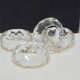 4 Ronds De Serviette En Cristal
