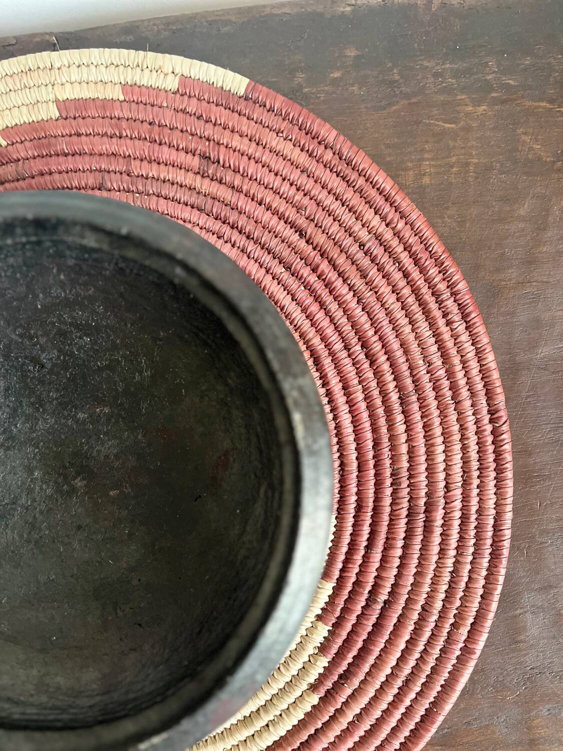 Abron Terracotta Bowls with Clay Lid - African Bowl