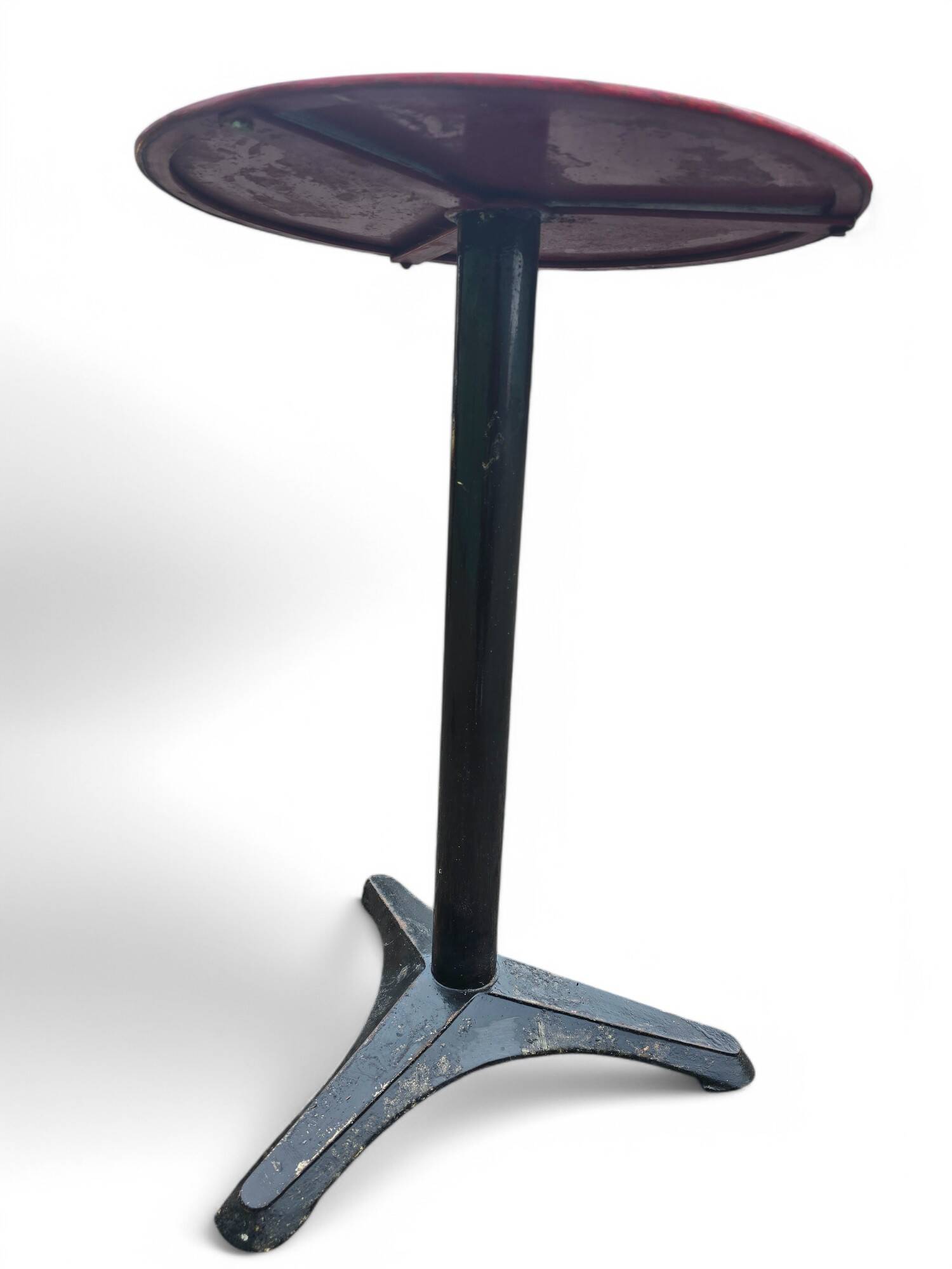 Vintage round bistro table