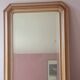 Wall mirror wooden frame 76 cm/56.5 cm