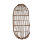 Tray vintage rattan