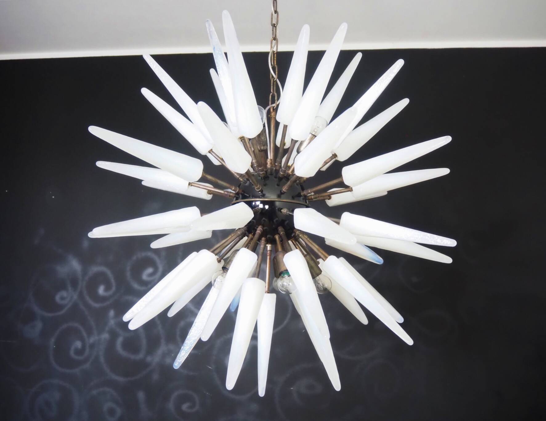 Large Vintage Italian Sputnik Chandeliers