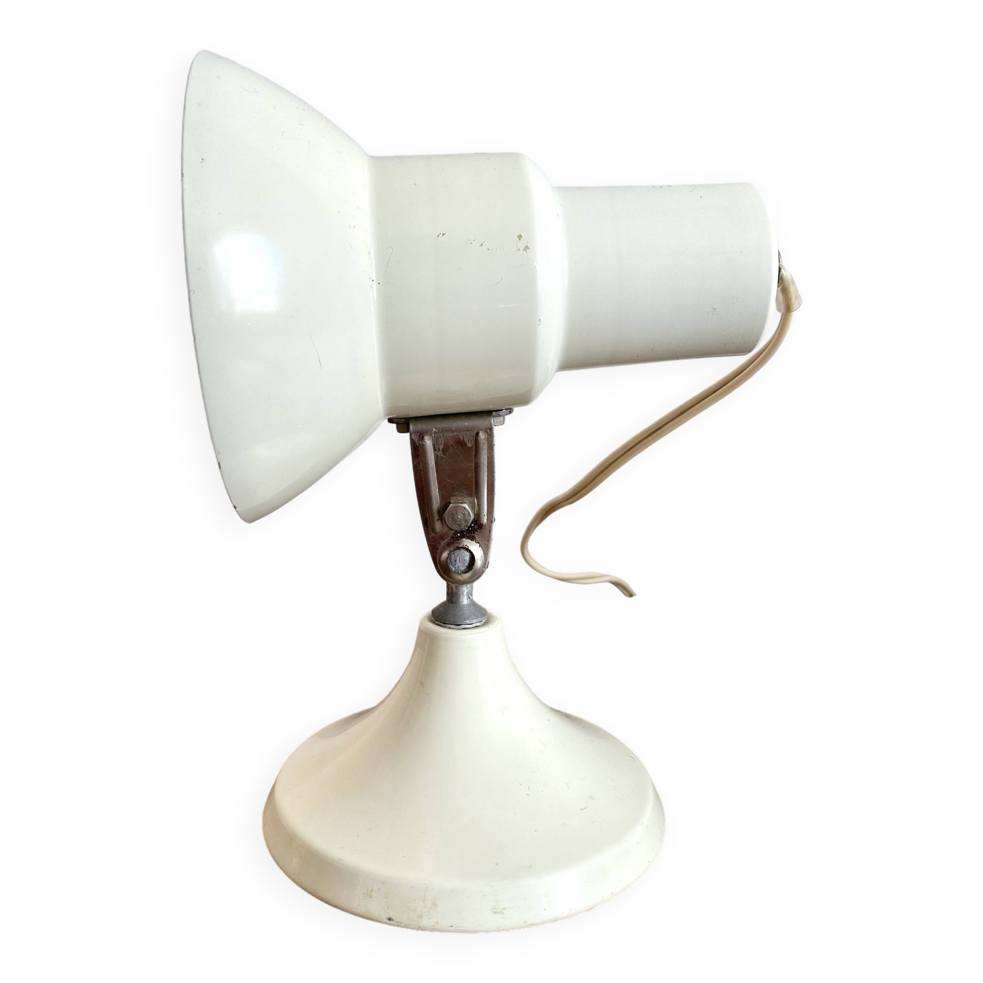 Vintage spotlight, tulip base, 1970