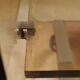 Table basse en plexiglas Michel Dumas vintage